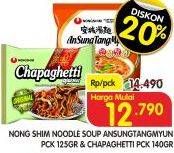 Promo Harga NONGSHIM Noodle Ansungtamyun/ Chapaghetti  - Superindo