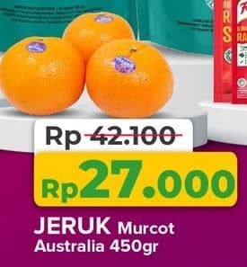 Promo Harga Jeruk Murcot Australia per 100 gr - Yogya