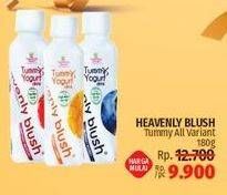 Promo Harga Heavenly Blush Tummy Yoghurt Drink All Variants 180 ml - LotteMart