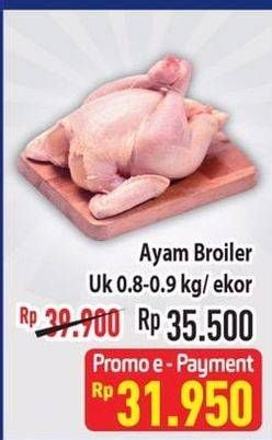 Promo Harga Ayam Broiler 800 gr - Hypermart