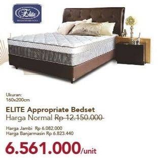 Promo Harga ELITE Appropriate Bed Set  - Carrefour