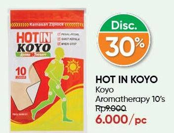 Promo Harga HOT IN Koyo Aromatherapy 10 pcs - Guardian