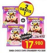 Promo Harga Simba Cereal Choco Chips Strawberry 55 gr - Superindo