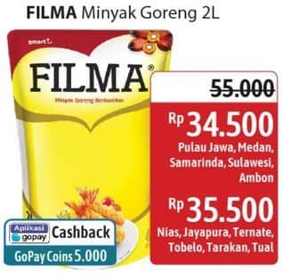 Promo Harga Filma Minyak Goreng 2000 ml - Alfamidi