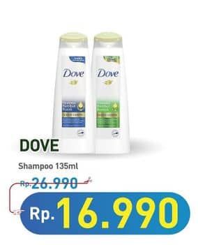 Promo Harga Dove Shampoo 135 ml - Hypermart