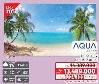 Promo Harga Aqua LE70AQT6300UG  - Lotte Grosir