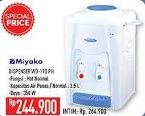 Promo Harga MIYAKO WD-190 PH | Water Dispenser 3500 ml - Hypermart