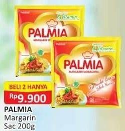 Promo Harga PALMIA Margarin Serbaguna 200 gr - Alfamart