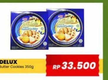 Promo Harga Asia Delux Butter Cookies 350 gr - Yogya