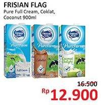 Promo Harga FRISIAN FLAG Susu UHT Purefarm Crea, Cream, Chocolate, Coconut Delight, All Variants 900 ml - Alfamidi