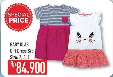 Promo Harga BABY KLAS Girl Dress 2, 3, 4  - Hypermart