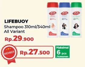 Promo Harga Lifebuoy Shampoo All Variants 340 ml - Yogya
