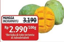 Promo Harga Mangga Indramayu per 100 gr - Alfamidi