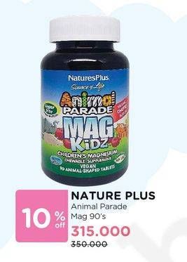 Promo Harga NATURE PLUS Animal Parade Liquid 90 pcs - Watsons
