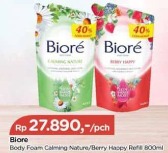 Promo Harga Biore Body Foam Beauty 800 ml - TIP TOP
