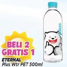 Promo Harga E Eternal Plus Alkaline Mineral Water 500 ml - Alfamart