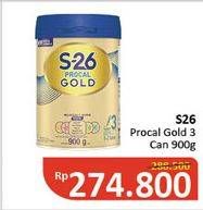 Promo Harga S26 Procal Gold Susu Pertumbuhan 900 gr - Alfamidi