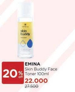Promo Harga EMINA Skin Buddy Face Toner 100 ml - Watsons
