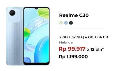 Promo Harga Realme C30 Smartphone  - Erafone