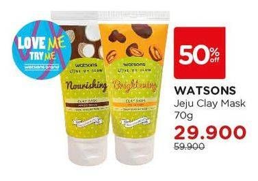 Promo Harga WATSONS Love My Glow Clay Mask 70 gr - Watsons