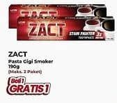 Promo Harga Zact Pasta Gigi untuk Penyuka Teh dan Kopi 190 gr - Yogya