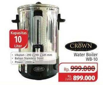 Promo Harga GETRA WB-10 Water Boiler  - Lotte Grosir