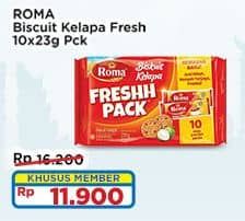 Promo Harga Roma Freshh Pack per 10 pcs 23 gr - Indomaret