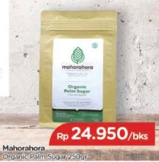 Promo Harga MAHORAHORA Organic Palm Sugar 250 gr - TIP TOP