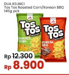 Promo Harga Tos Tos Snack Korean BBQ, Roasted Corn 145 gr - Indomaret