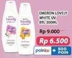 Promo Harga Emeron Lovely White Hand & Body Lotion 200 ml - Indomaret