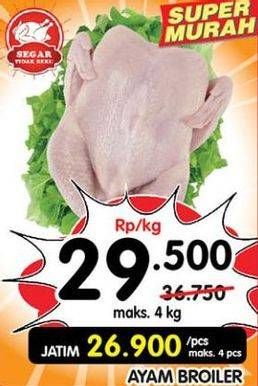 Promo Harga Ayam Broiler  - Superindo