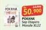 Promo Harga Pokana Mosafe Sap Diapers XL22 22 pcs - Alfamidi