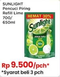 Promo Harga Sunlight Pencuci Piring Jeruk Nipis 100 750 ml - Indomaret