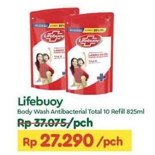 Promo Harga Lifebuoy Body Wash Total 10 850 ml - TIP TOP
