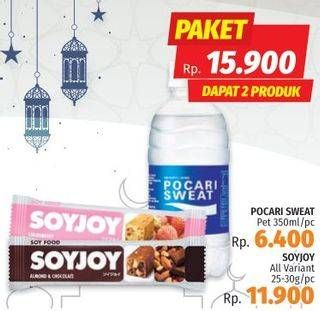 Promo Harga POCARI SWEAT + SOYJOY  - LotteMart