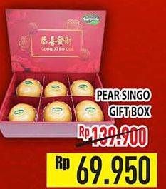 Promo Harga Pear Singo Gift Pack  - Hypermart