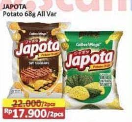Promo Harga Japota Potato Chips All Variants 68 gr - Alfamart