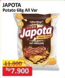 Promo Harga Japota Potato Chips All Variants 68 gr - Alfamart