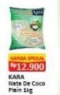 Promo Harga KARA Nata De Coco Plain 1 kg - Alfamart