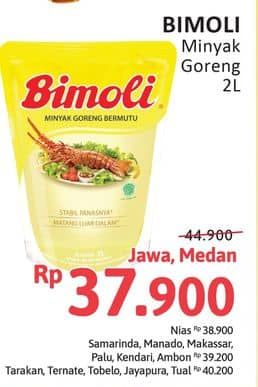 Promo Harga Bimoli Minyak Goreng 2000 ml - Alfamidi