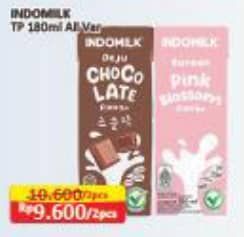 Promo Harga Indomilk Korean Series All Variants 180 ml - Alfamart