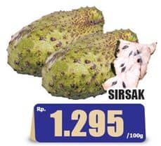 Promo Harga Sirsak per 100 gr - Hari Hari