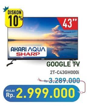 Promo Harga Sharp 2T-C43GH3000i  - Hypermart