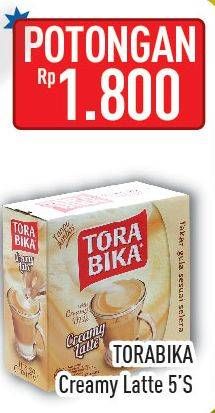 Promo Harga Torabika Creamy Latte 5 pcs - Hypermart