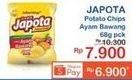 Promo Harga Japota Potato Chips Ayam Bawang 68 gr - Indomaret