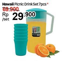 Promo Harga HAWAII Picnic Drinks 7 pcs - Carrefour