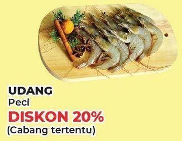 Promo Harga Udang Peci per 100 gr - Yogya