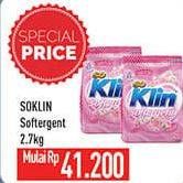 Promo Harga SO KLIN Softergent Rossy Pink 2700 gr - Hypermart