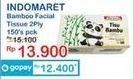 Promo Harga INDOMARET Facial Tissue Bambu 150 pcs - Indomaret