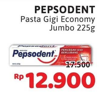 Promo Harga Pepsodent Pasta Gigi Pencegah Gigi Berlubang 225 gr - Alfamidi
